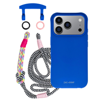 iPhone 17 Pro COBALT BLUE CASE + KNOTTED CORD