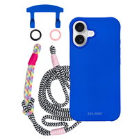iPhone 17 COBALT BLUE CASE + KNOTTED CORD