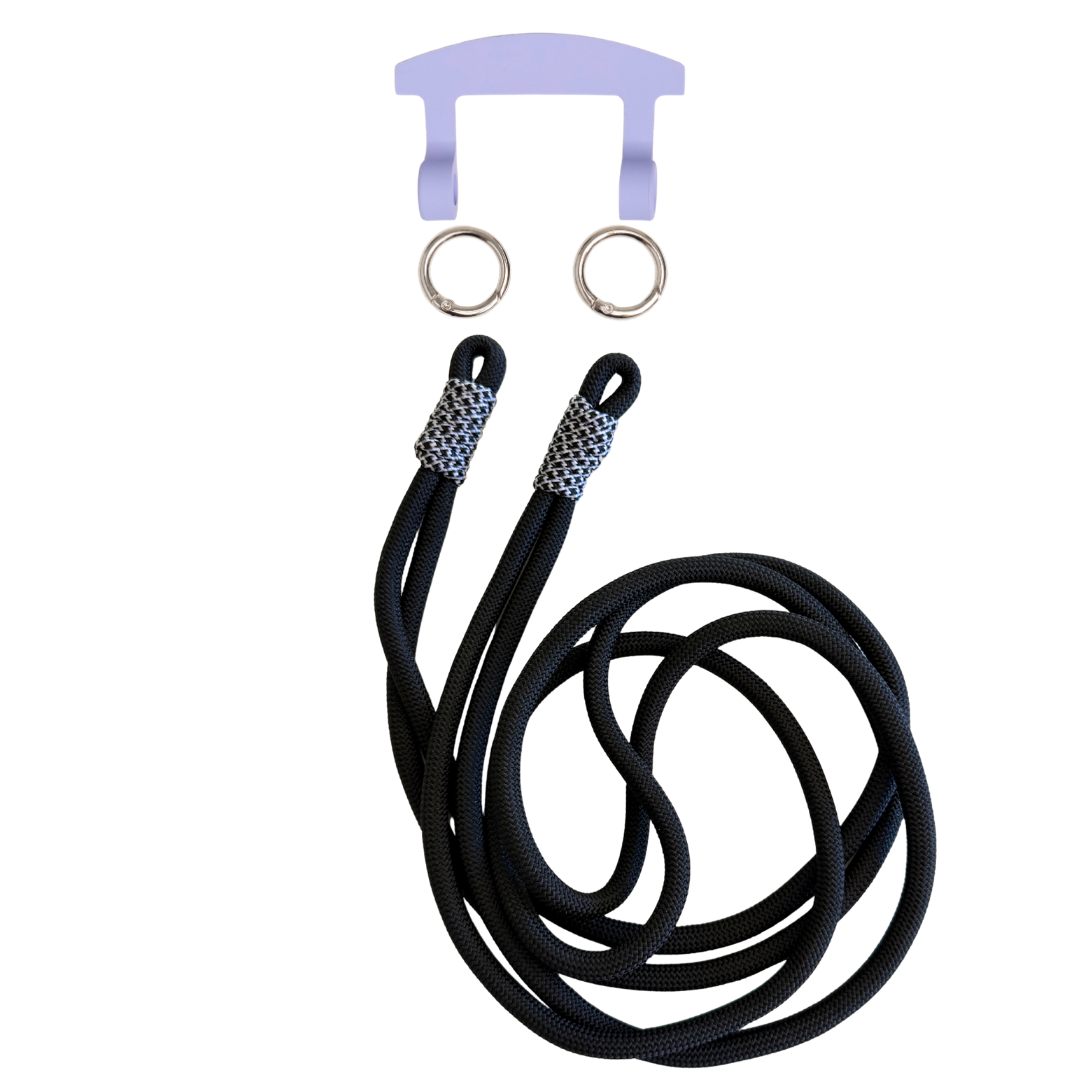 MIDNIGHT BLOOM KNOTTED CORD + HOOK