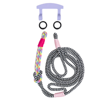ELECTRIC BLOOM KNOTTED CORD + HOOK
