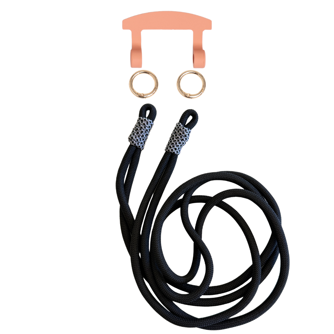 MIDNIGHT BLOOM KNOTTED CORD + HOOK