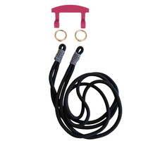 MIDNIGHT BLOOM KNOTTED CORD + HOOK