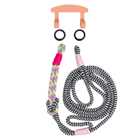 ELECTRIC BLOOM KNOTTED CORD + HOOK