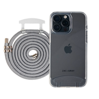 iPhone 16e and iPhone 17e TRANSPARENT CASE + CORD