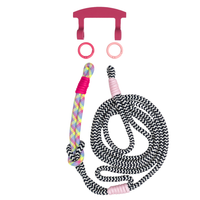 ELECTRIC BLOOM KNOTTED CORD + HOOK