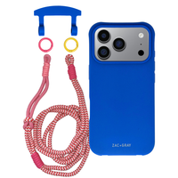 iPhone 17 Pro COBALT BLUE CASE + KNOTTED CORD