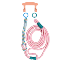 LAGOON BLOOM KNOTTED CORD + HOOK