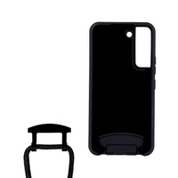 Samsung S22 Plus MIDNIGHT BLACK CASE + MIDNIGHT BLACK CORD