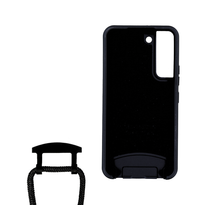 Samsung S22 MIDNIGHT BLACK CASE + MIDNIGHT BLACK CORD