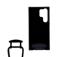 Samsung S24 Ultra MIDNIGHT BLACK CASE + MIDNIGHT BLACK CORD