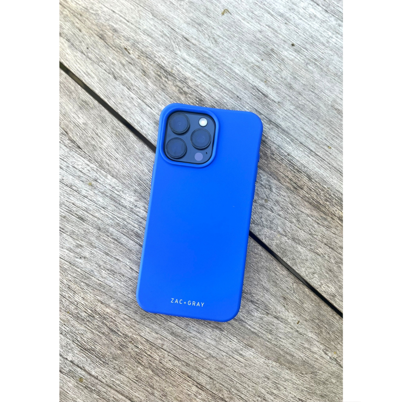iPhone 16 Pro Max COBALT BLUE CASE – ZAC+GRAY