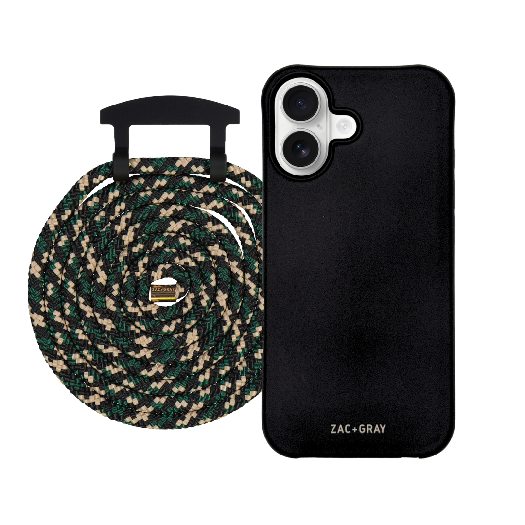 iPhone 17 MIDNIGHT BLACK CASE + CORD