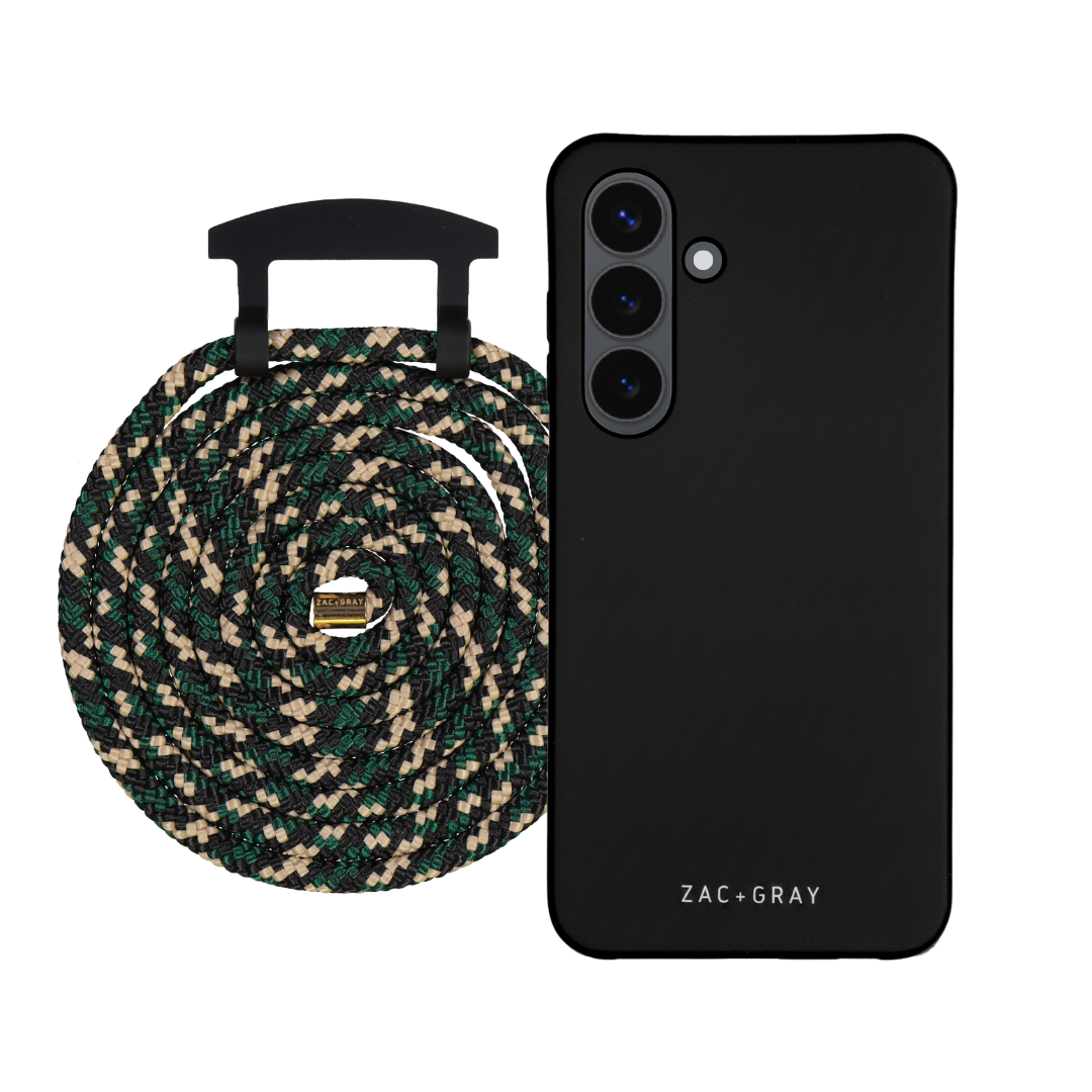 Samsung S24 MIDNIGHT BLACK CASE + CORD