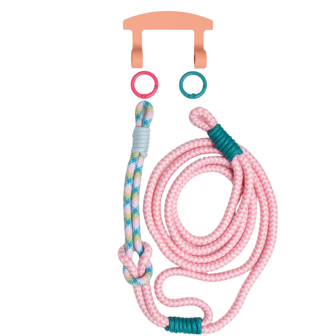 LAGOON BLOOM KNOTTED CORD + HOOK