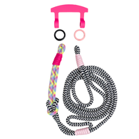 ELECTRIC BLOOM KNOTTED CORD + HOOK