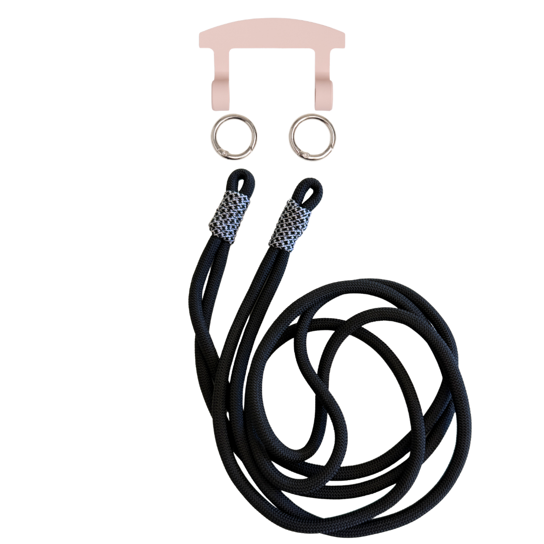 MIDNIGHT BLOOM KNOTTED CORD + HOOK
