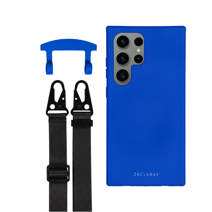 Samsung S25 Ultra COBALT BLUE CASE + STRAP