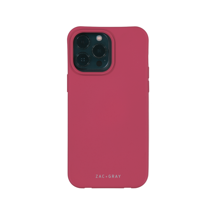 a pink iphone case with buttons on it