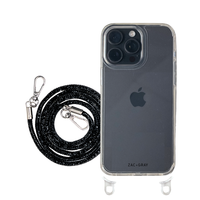 iPhone 15 Pro CRYSTAL CLEAR TRANSPARENT CASE + CRYSTAL CORD