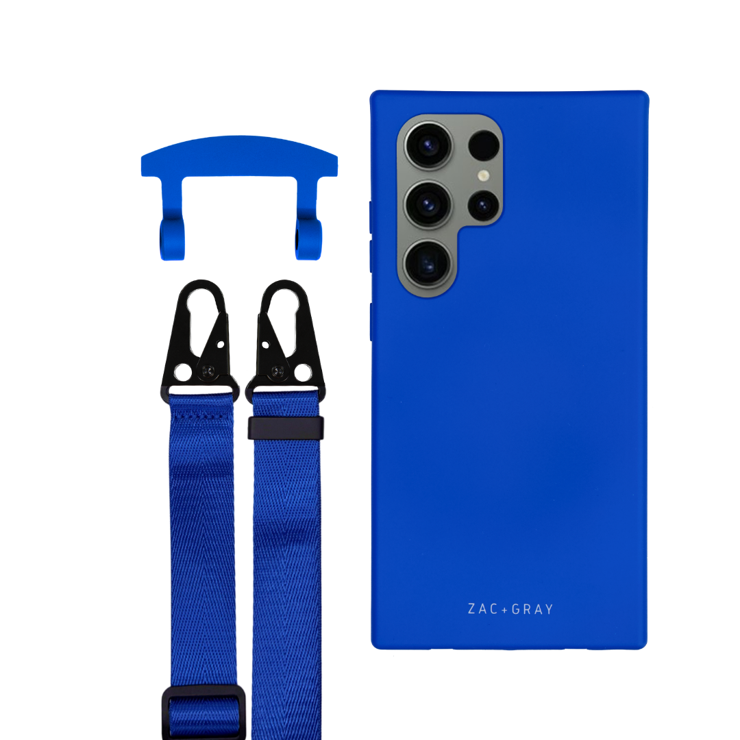 Samsung S25 Ultra COBALT BLUE CASE + STRAP