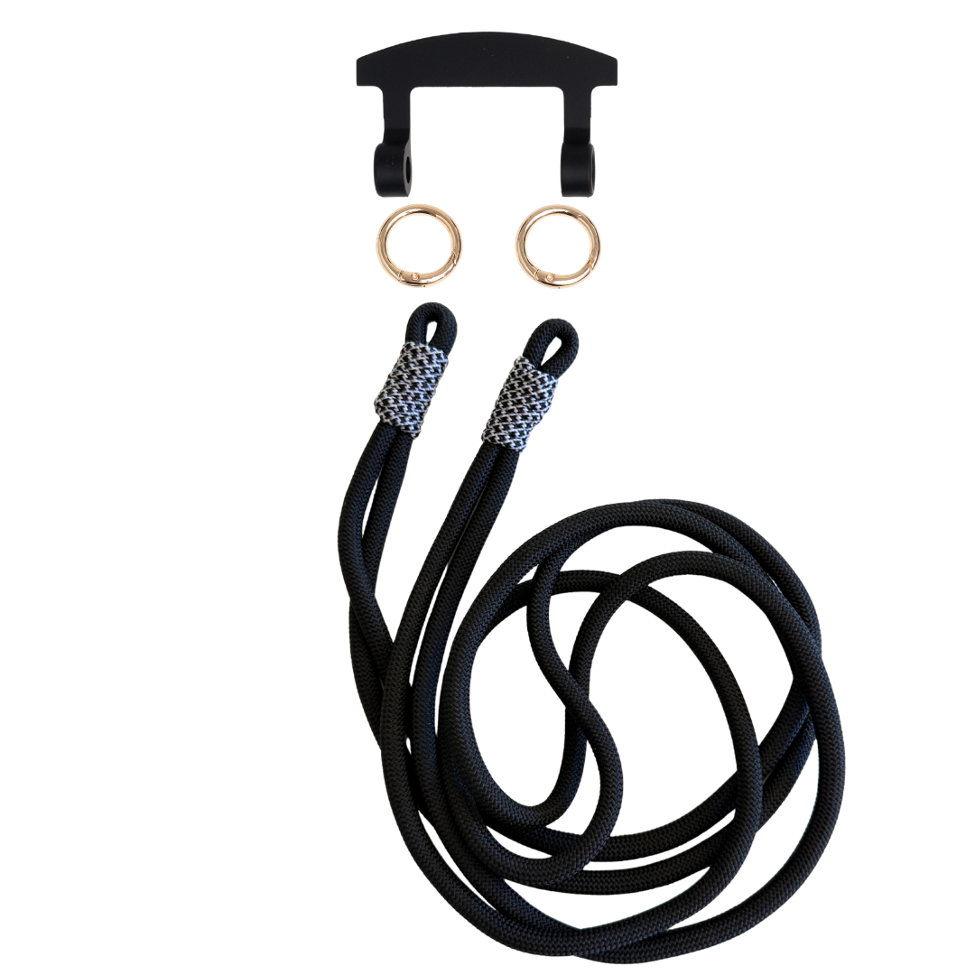 MIDNIGHT BLOOM KNOTTED CORD + HOOK