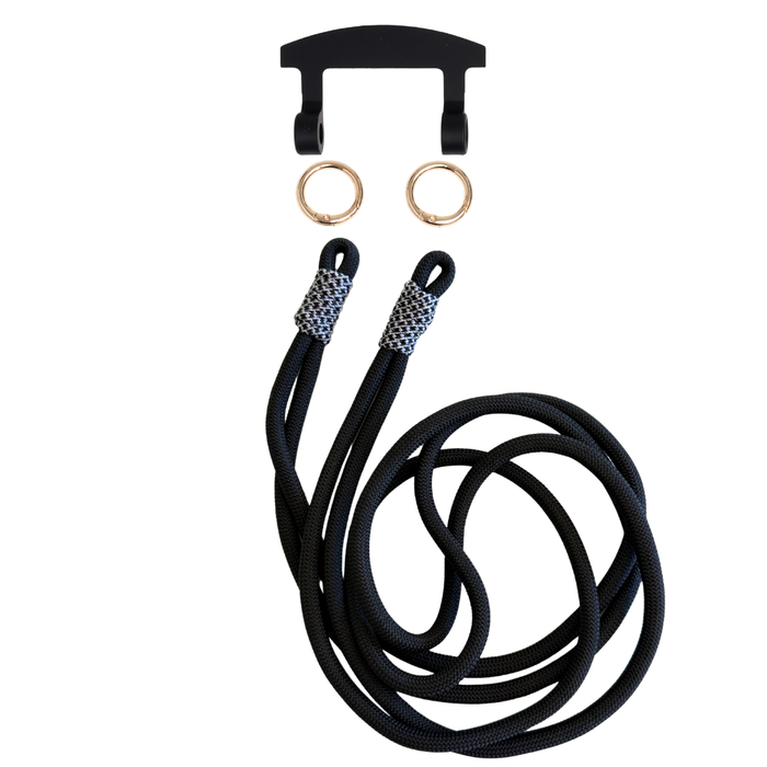MIDNIGHT BLOOM KNOTTED CORD + HOOK