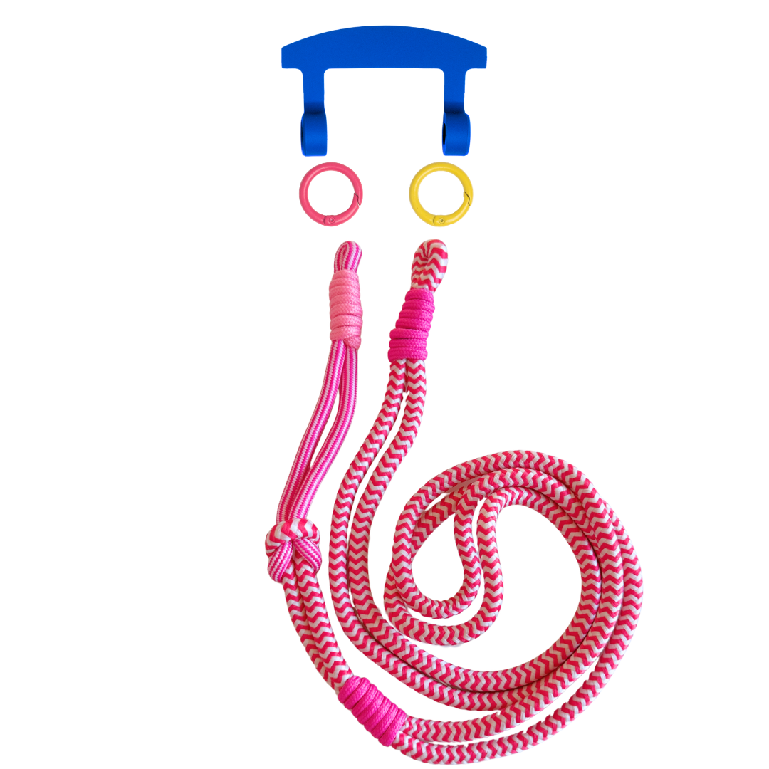 BERRY BLOOM KNOTTED CORD + HOOK