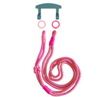 BERRY BLOOM KNOTTED CORD + HOOK