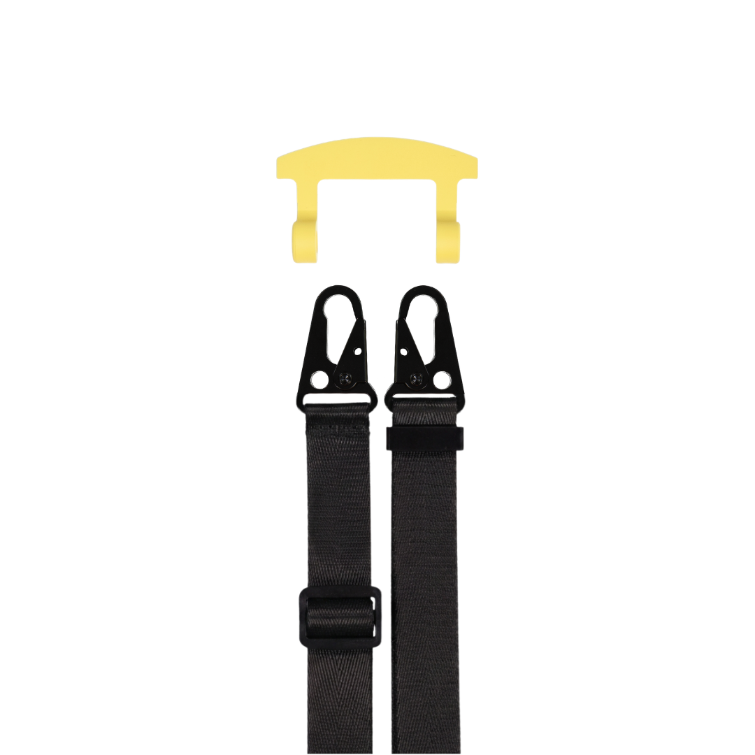 STRAP + SUNSHINE YELLOW HOOK