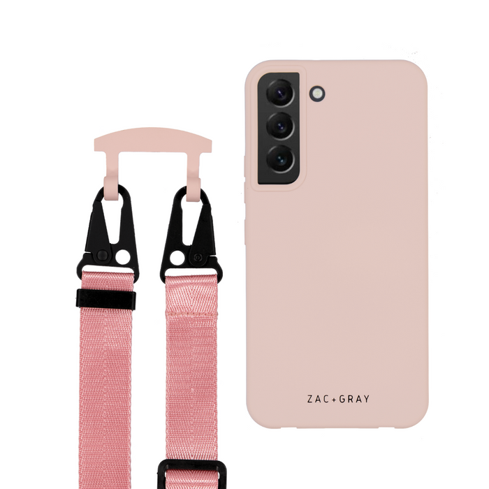 Samsung S22 Plus ROSÉ PINK CASE + ROSÉ PINK STRAP