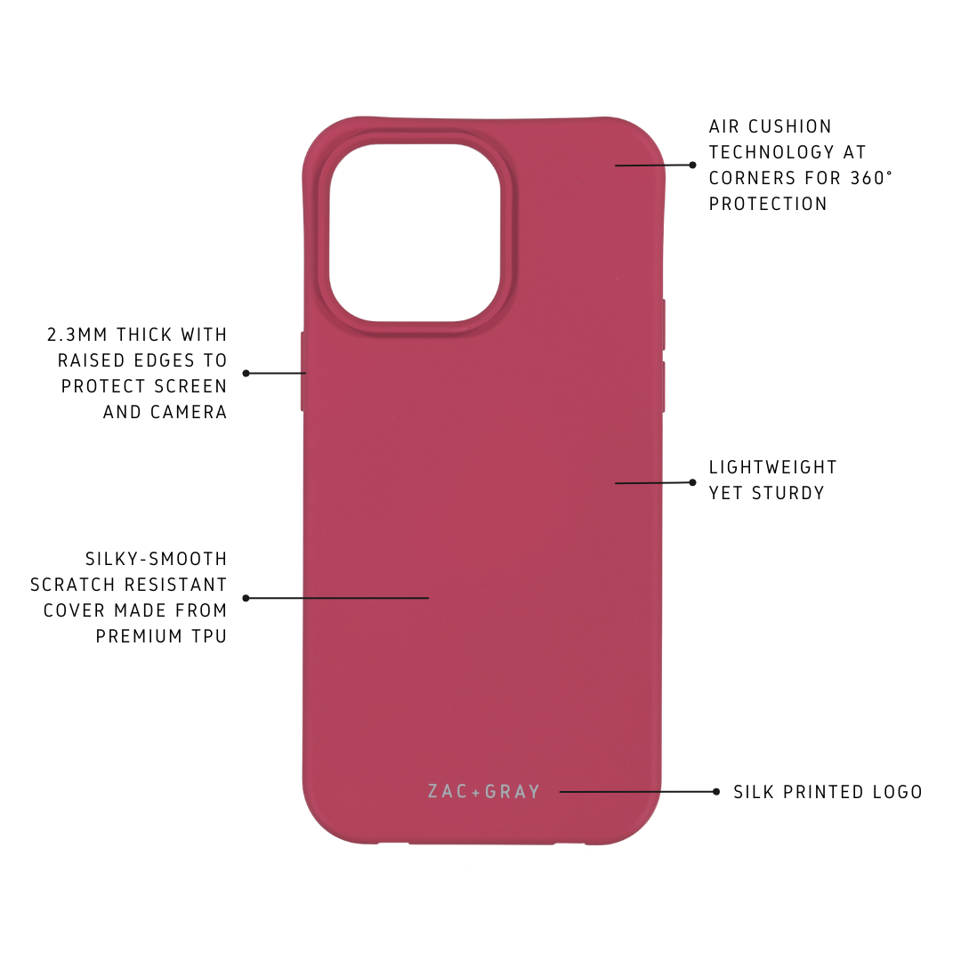 iPhone 14 RASPBERRY RED CASE