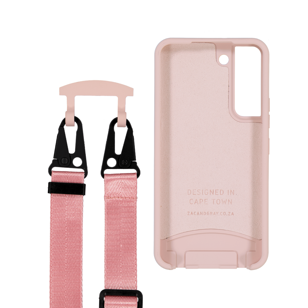 Samsung S22 Plus ROSÉ PINK CASE + ROSÉ PINK STRAP