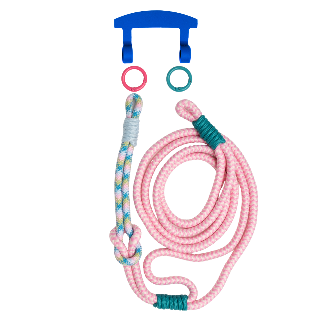 LAGOON BLOOM KNOTTED CORD + HOOK