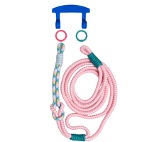 LAGOON BLOOM KNOTTED CORD + HOOK