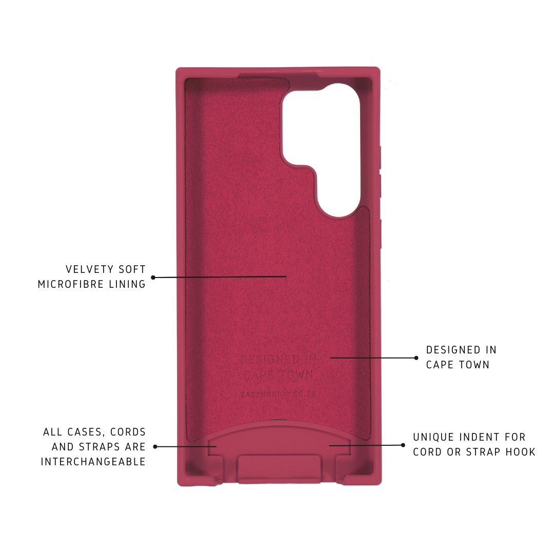 Samsung S24 Ultra RASPBERRY RED CASE