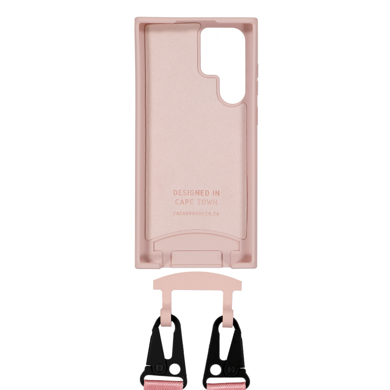 Samsung S22 Ultra ROSÉ PINK CASE + ROSÉ PINK STRAP