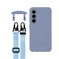 Samsung S23 BLUE FOG CASE + STRAP