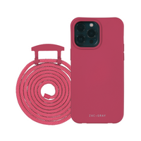 iPhone 13 RASPBERRY RED CASE + RASPBERRY RED CORD