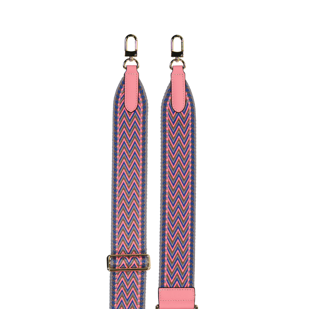 HOT PINK AZTEC PATTERNED STRAP