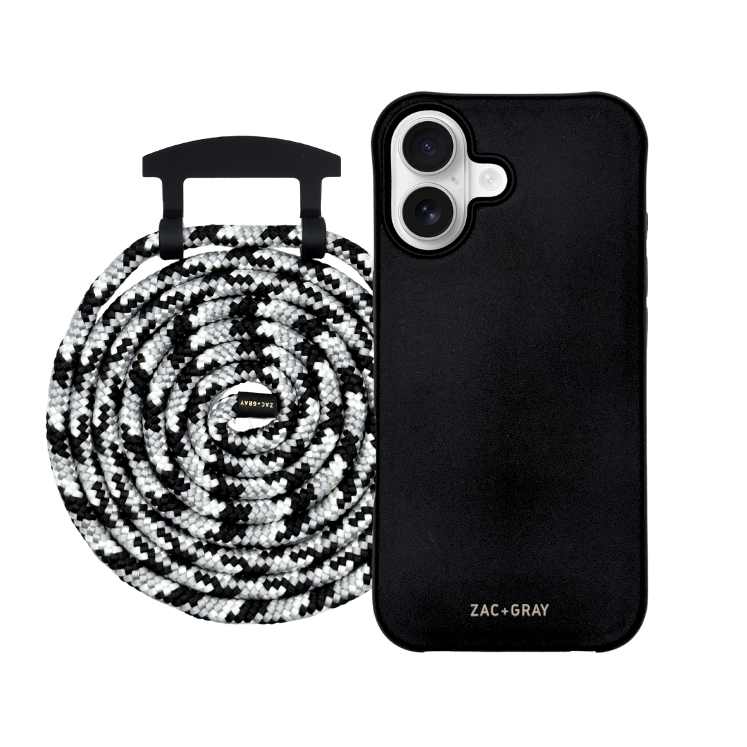 iPhone 17 MIDNIGHT BLACK CASE + CORD