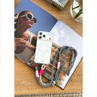 iPhone 17 CRYSTAL CLEAR TRANSPARENT CASE + KNOTTED CORD