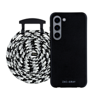 Samsung S23 MIDNIGHT BLACK CASE + CORD