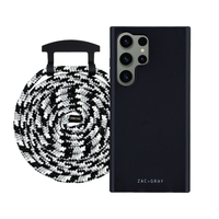 Samsung S25 Ultra MIDNIGHT BLACK CASE + CORD