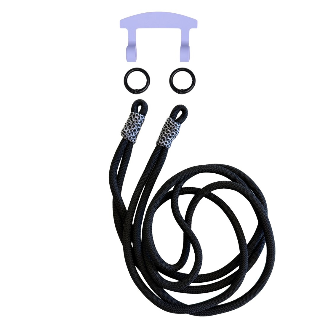 MIDNIGHT BLOOM KNOTTED CORD + HOOK