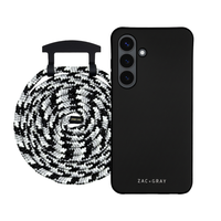 Samsung S24 MIDNIGHT BLACK CASE + CORD