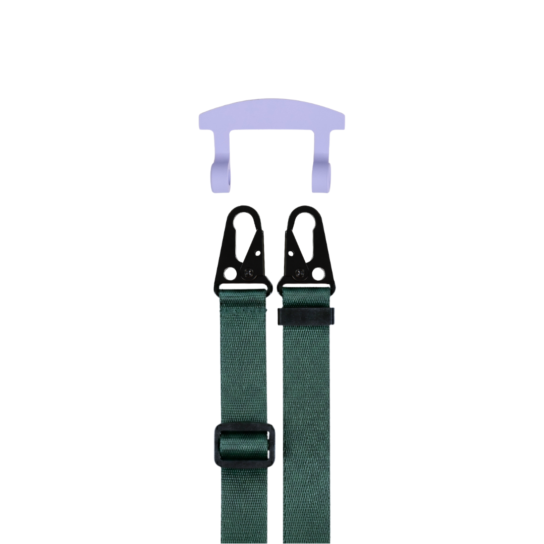 STRAP + WISTERIA BLOOM HOOK