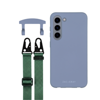 Samsung S23 BLUE FOG CASE + STRAP
