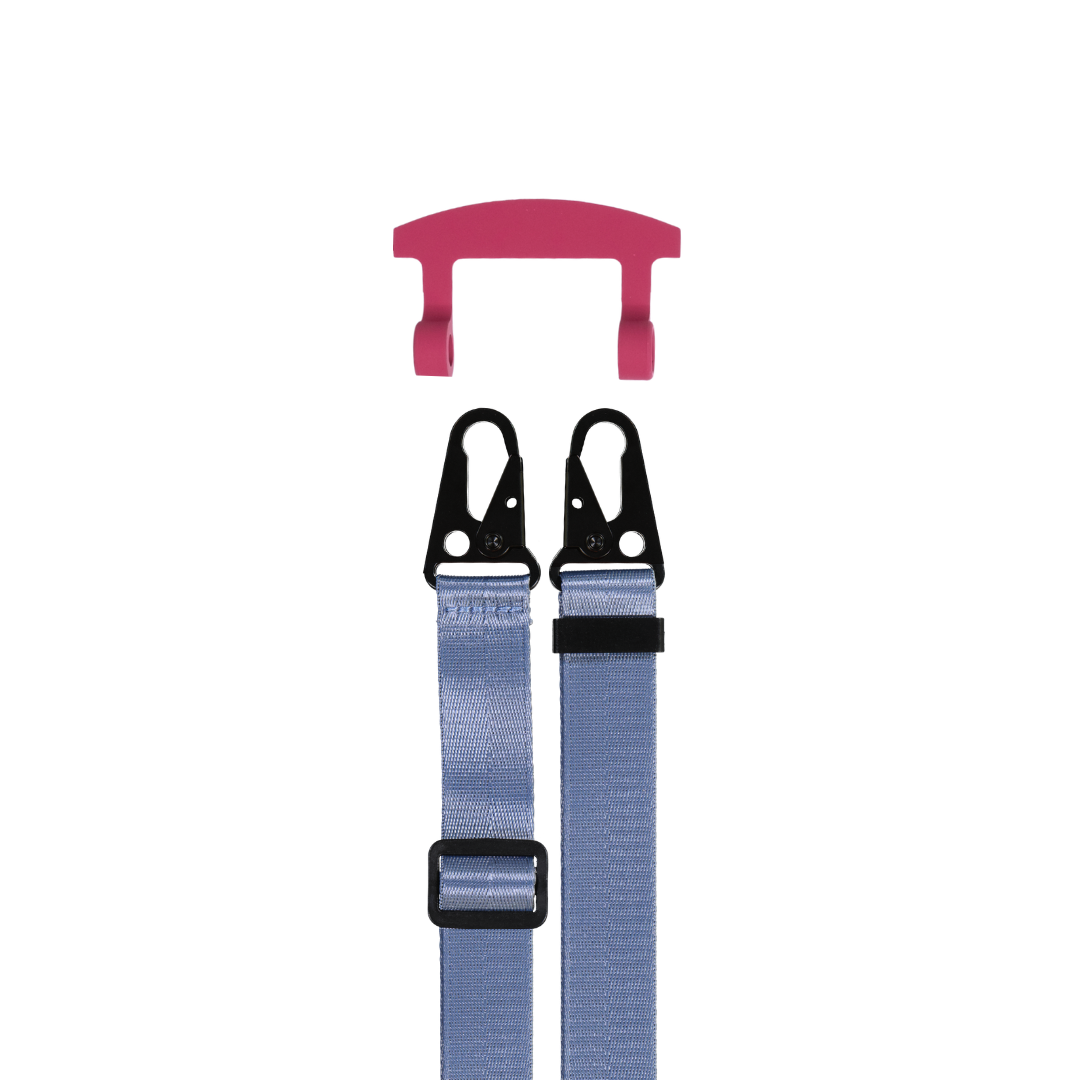 STRAP + RASPBERRY RED HOOK