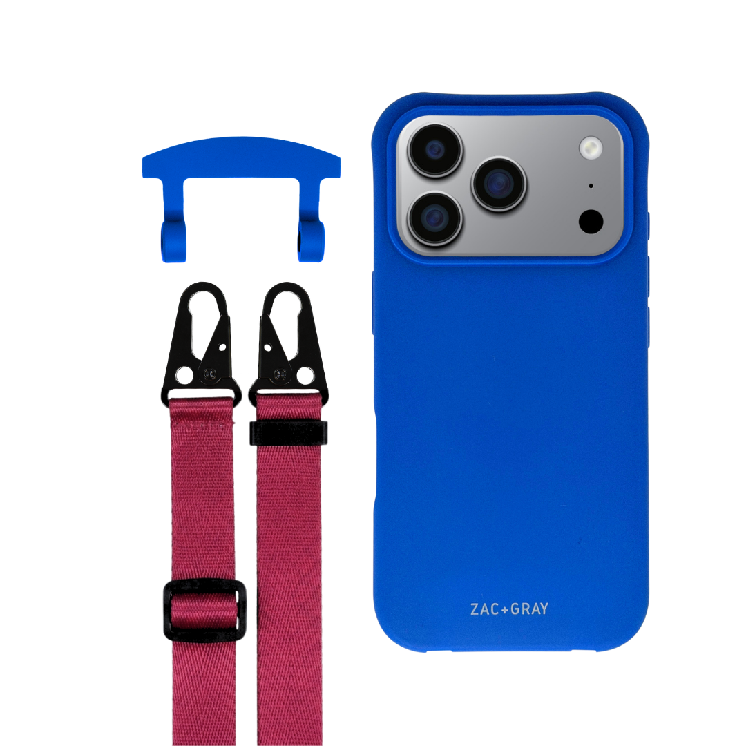 iPhone 17 Pro COBALT BLUE CASE + STRAP
