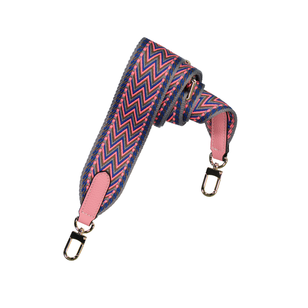 HOT PINK AZTEC PATTERNED STRAP